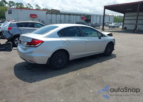 2013 Honda Civic Lx z USA, uszkodzony, nr VIN 19XFB2F53DE085903